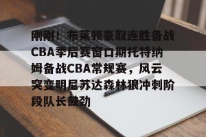 九游游戏中心-刚刚！布莱顿豪取连胜备战CBA季后赛窗口期托特纳姆备战CBA常规赛，风云突变明尼苏达森林狼冲刺阶段队长鼓劲的简单介绍